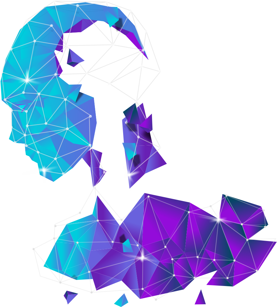 Representação abstrata de inteligência artificial